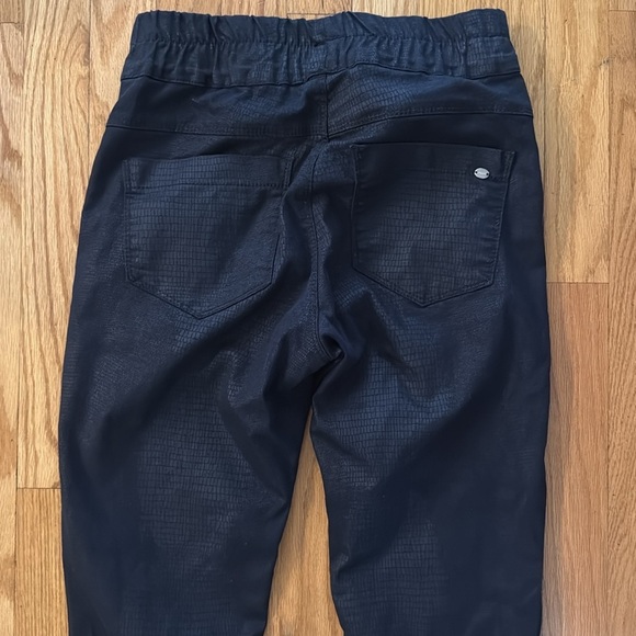 Bevy Flog sz 26 Dark Navy Jogger Pants elastic waist stretch pants - Picture 4 of 11